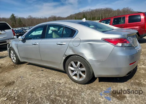 2012 Acura Tl из США, поврежденный, VIN 19UUA8F53CA021585
